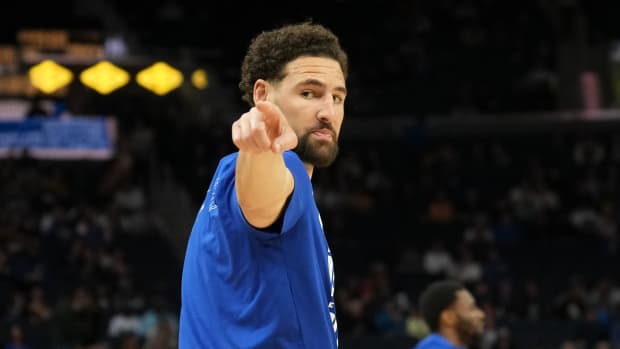 Golden State Warriors guard Klay Thompson.